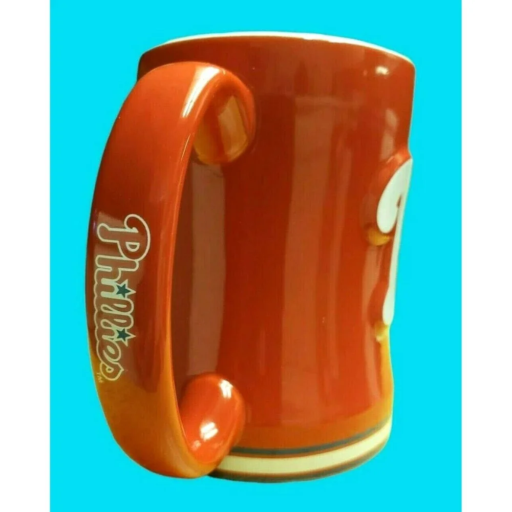 BOELTER BRANDS PHILADELPHIA PHILLIES MLB Ceramic Coffee MUG 14 Oz Red TeaCup Fan